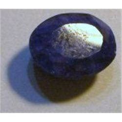 12.95 CARAT *HUGE* BLUE SAPPHIRE *BEAUTIFUL OVAL CUT/FACETED & POLISHED PRECIOUS GEMSTONE*!!