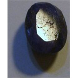 15.60 CARAT *HUGE* BLUE SAPPHIRE *BEAUTIFUL OVAL CUT/FACETED & POLISHED PRECIOUS GEMSTONE*!!