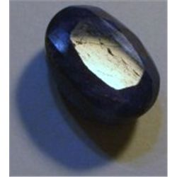 18.70 CARAT *HUGE* BLUE SAPPHIRE *BEAUTIFUL OVAL CUT/FACETED & POLISHED PRECIOUS GEMSTONE*!!