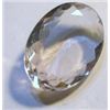 Image 1 : 34.10 CARAT *HUGE* PINK AMETHYST *BEAUTIFUL OVAL CUT/FACETED & POLISHED GEMSTONE*!!