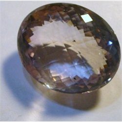 115.55 CARAT *HUGE* PINK AMETHYST *BEAUTIFUL OVAL CUT/FACETED & POLISHED GEMSTONE*!!