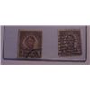 Image 1 : 2 TOTAL VINTAGE *RARE* 2 CENT LINCOLN STAMPS!! STAMP CAME OUT OF SAFE!!
