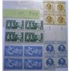 Image 1 : LOT OF 16 TOTAL 1958-59 4 CENT STAMPS  STAMPS #1185 IN STAMP COLLECTION BOOK!! STAMPS OUT OF SAFE