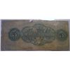 Image 2 : 1863 CONFEDERATE NOTE $5.00 *THE STATE OF LOUISIANA-TREASURERS OFFICE SHREVEPORT* NO. 2709!!