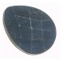 5.35 CARAT *LARGE* BLUE SAPPHIRE *BEAUTIFUL DIAMOND PEAR CUT GEMSTONE*!! GEMSTONE CAME OUT OF SAFE!!
