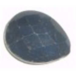5.85 CARAT *LARGE* BLUE SAPPHIRE *BEAUTIFUL DIAMOND PEAR CUT GEMSTONE*!! GEMSTONE CAME OUT OF SAFE!