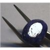 Image 1 : 11.75 CARAT BLUE SAPPHIRE *HUGE* BEAUTIFUL OVAL CUT AND FACETED PRECIOUS GEMSTONE!!