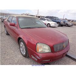 2002 - CADILLAC DEVILLE