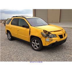 2003 - PONTIAC AZTEK