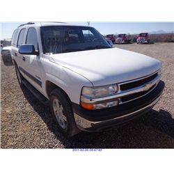 2002 - CHEVROLET TAHOE