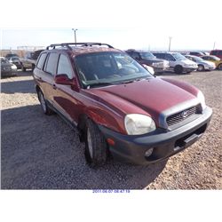 2002 - HYUNDAI SANTA FE
