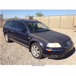 2002 VOLKSWAGEN PASSAT