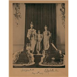 King George VI and Queen Elizabeth