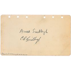 Charles and Anne Lindbergh