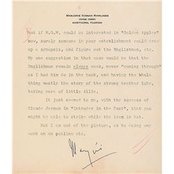 Marjorie Kinnan Rawlings