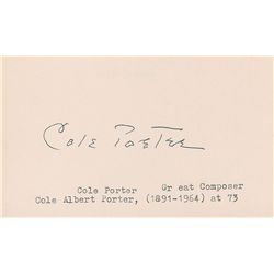 Cole Porter