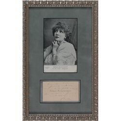 Sarah Bernhardt