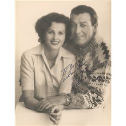 Robert Taylor and Ursula Thiess