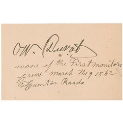 USS Monitor: William Durst