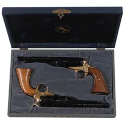 Cased Pair of Colt 1961 Civil War Centennial Single Shot Pistols