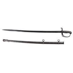 Non-Regulation Civil War Staff Officer’s Sword Carried by Brevet Brigadier General Nathan Goff, Jr.