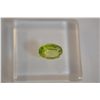 Image 2 : Very Nice Peridot Gemstone  1.05ct  Oval Cut  7.5 x 5.5mm