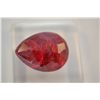 Image 1 : ***Stunning Red Ruby 10.85ct  Pear Cut  16 x 12mm***