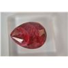 Image 2 : ***Stunning Red Ruby 10.85ct  Pear Cut  16 x 12mm***