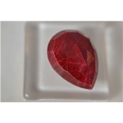 ***Stunning Red Ruby   11.95ct Pear Cut  16 x 12mm***