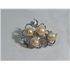 Image 1 : HEARTY PEACH KISHI PEARL CZ BROOCH AUTHENTIC PHILIPPINE