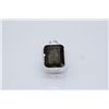 NATURAL 20.30 CTW SMOKY TOPAZ TRILLION CUT PENDANT .925