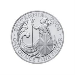 Silver Britannia One Ounce 2008