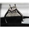 Image 2 : 18K WHITE GOLD DIAMOND RING 0.10 CTW