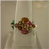 Image 1 : 24.85 ctw,SEMIPRECIOUS RING .925 STERLING SILVER