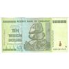 Image 1 : 2008 Zimbabwe 10 trillion dollar inflation note