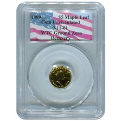 Canada Maple Leaf 20th Ounce Gold Coin (Date Our Choice