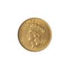 Image 1 : Early Gold Bullion $3 Liberty Almost Uncirculated