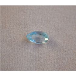 *Dark Aquamarine Gemstone  .50ct  Pear Cut 6 x 4mm  Very Nice*