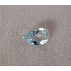 *Dark Aquamarine Gemstone  .45ct  Pear Cut 6 x 4.5mm  Very Nice*