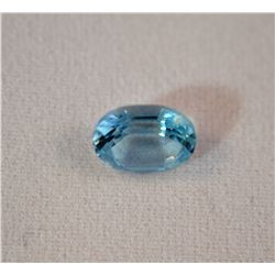 *Dark Aquamarine Gemstone  1.05ct  Oval Cut 6 x 4mm  Very Nice*