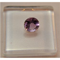 Beautiful Amethyst Gemstone  .70ct  Round Cut  6mm