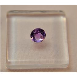 Beautiful Amethyst Gemstone  .50ct  Round Cut  4mm