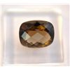 *Beautiful Smoky Topaz Gem   5.15ct   Emerald/Diamond Cut  12 x 10mm*