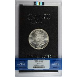 1883-CC MORGAN DOLLAR GSA/NGC MS63 NO COA, BOX