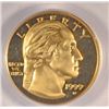 Image 2 : 1999-W WASHINGTON $5 GOLD PCGS PR69 DCAM