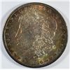 1896 MORGAN DOLLAR MS65+ RAINBOW COLOR!