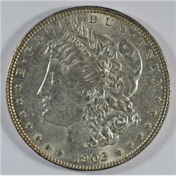 1902 MORGAN DOLLAR MS64 WHITE