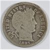 1897-O BARBER DIME GOOD+ KEY COIN