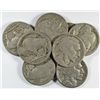 Image 1 : (10) 1920-S BUFFALO NICKELS CIRCULATED