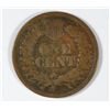 Image 2 : 1868 INDIAN ONE CENT G-VG